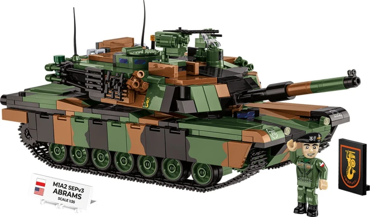 KLOCKI COBI 2633 Czołg M1A2 Abrams ARMED FORCES 1065 el.