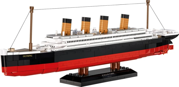 KLOCKI COBI 1687 STATEK R.M.S. OLYMPIC HC GREAT WAR 595 EL.