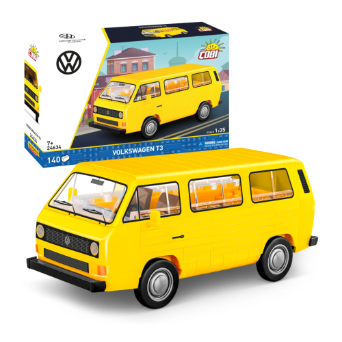 KLOCKI COBI 24634 Volkswagen Transporter III T3 1979 VOLKSWAGEN 140 El.