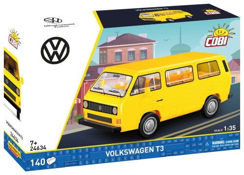KLOCKI COBI 24634 Volkswagen Transporter III T3 1979 VOLKSWAGEN 140 El.