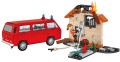 KLOCKI COBI 24635 wóz strażacki Volkswagen T3 Feuerwehr VOLKSWAGEN 238 El.