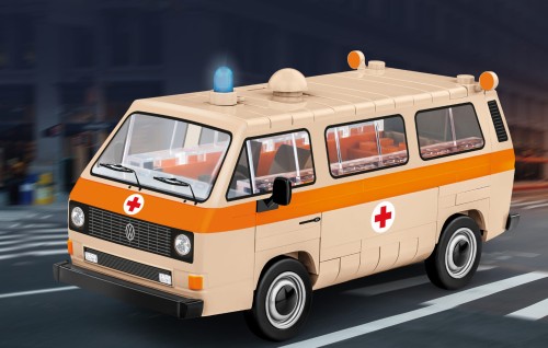 KLOCKI COBI 24636 Samochód Volkswagen T3 Krankenwagen VOLKSWAGEN 146 El.