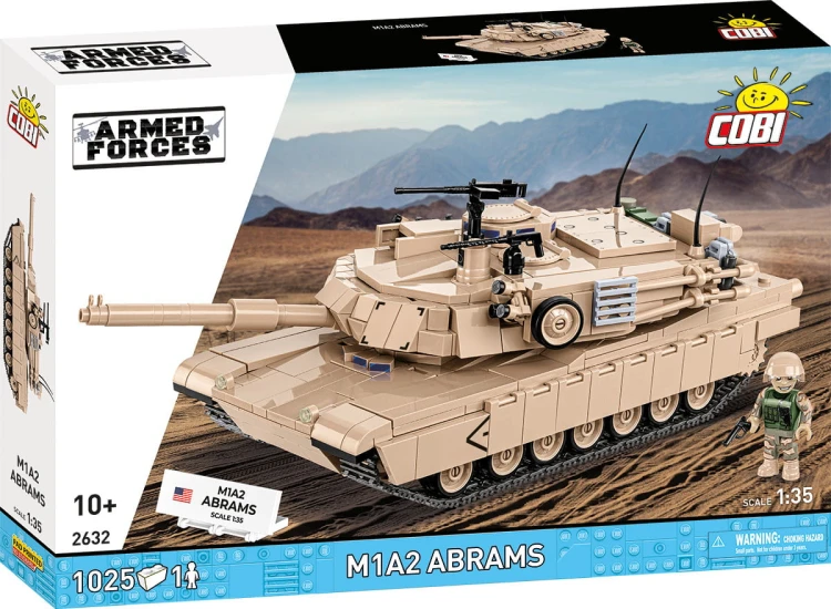 KLOCKI COBI 2632 Czołg M1A2 Abrams ARMED FORCES 1025 el.