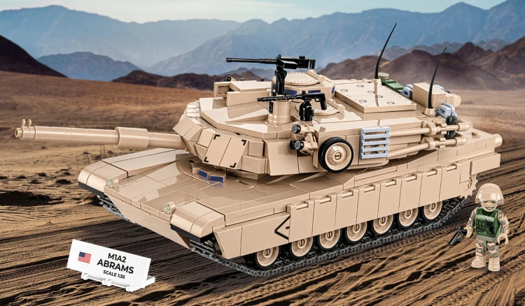 KLOCKI COBI 2632 Czołg M1A2 Abrams ARMED FORCES 1025 el.