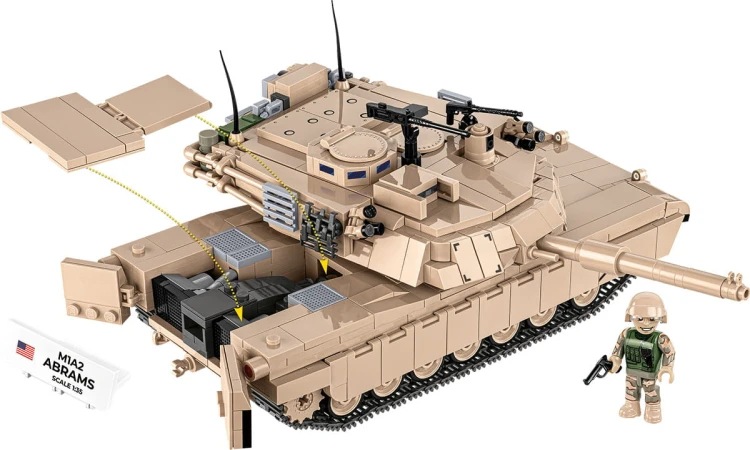 KLOCKI COBI 2632 Czołg M1A2 Abrams ARMED FORCES 1025 el.