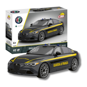 KLOCKI COBI 24657 Auto Alfa Romeo Gulia Quadrifoglio Guardia di Finanza ACTION TOWN 97 el.