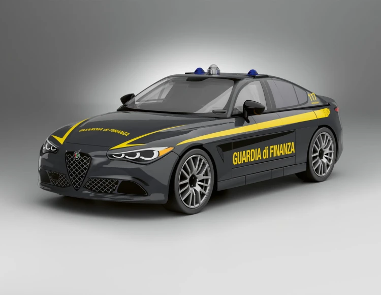 KLOCKI COBI 24657 Auto Alfa Romeo Gulia Quadrifoglio Guardia di Finanza ACTION TOWN 97 el.