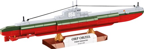 KLOCKI COBI 4855 Polski Okręt podwodny ORP Orzeł HISTORICAL COLLECTION WWII 193 el.
