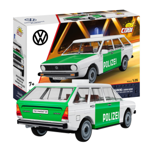 KLOCKI COBI 24645 Auto Policja Volkswagen Passat B1 Variant Polizei ACTION TOWN 116 el.