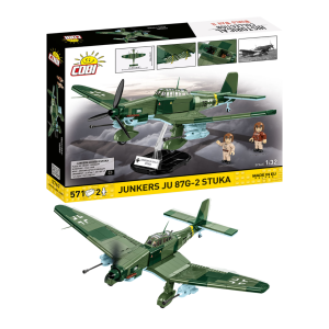 KLOCKI COBI 5767 Bombowiec Junkers Ju 87G-2 Stuka HISTORICAL COLLECTION WWII 571 el.