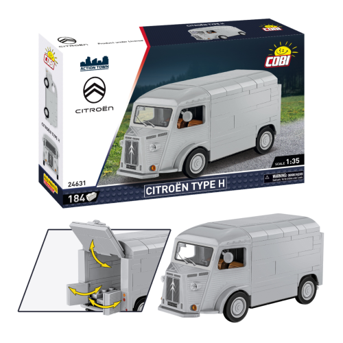 KLOCKI COBI 24631 Samochód Auto Citroën Type H (1947-1981) ACTION TOWN 200 el.