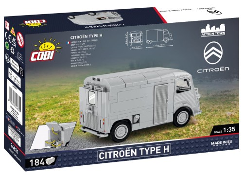 KLOCKI COBI 24631 Samochód Auto Citroën Type H (1947-1981) ACTION TOWN 200 el.