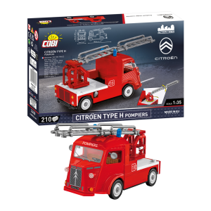 KLOCKI COBI 24628 Samochód Auto Citroën Type H (1947-1981) Pompiers ACTION TOWN 210 el.
