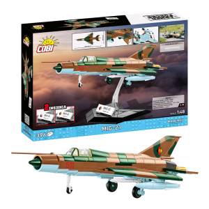 KLOCKI COBI 5919 Samolot Lekki Myśliwiec Mig 21ARMED FORCES 396 el.