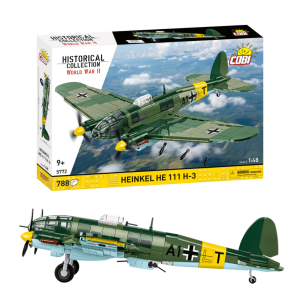 KLOCKI COBI 5772 Samolot Heinkel HE 111 H-3 HISTORICAL COLLECTION WWII 788 EL.