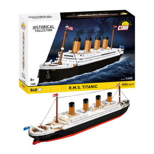 KLOCKI COBI 1688 Statek R.M.S TITANIC HISTORICAL COLLECTION 848 EL.