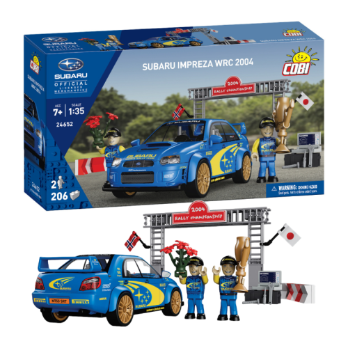 KLOCKI COBI 24652 Samochód Subaru Impreza WRC 2004 ACTION TOWN 206 EL.