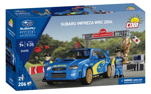 KLOCKI COBI 24652 Samochód Subaru Impreza WRC 2004 ACTION TOWN 206 EL.