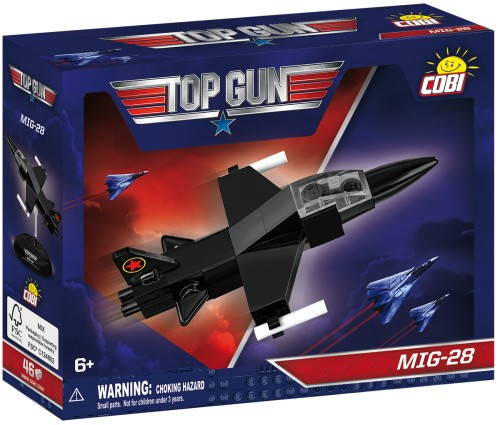 KLOCKI COBI 5924 TOP GUN Samolot Myśliwiec MIG-28 46 EL.