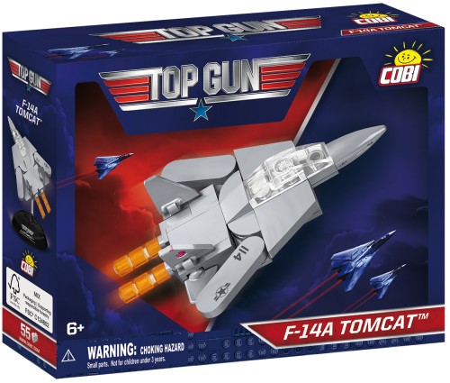KLOCKI COBI 5923 TOP GUN Samolot F-14A TOMCAT 55 EL.
