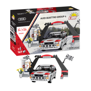 KLOCKI COBI 24666 Samochód Audi quattro Group 4 (1981) ACTION TOWN 167 EL.