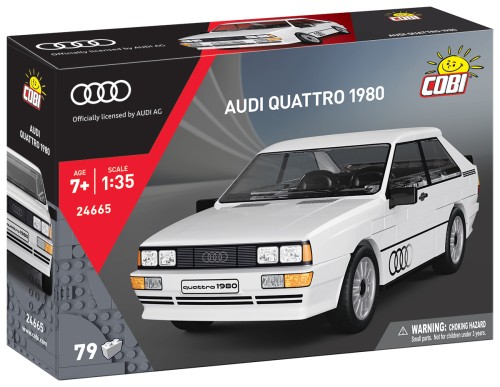 KLOCKI COBI 24665 Samochód Audi quattro ACTION TOWN 79 EL.