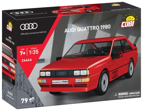 KLOCKI COBI 24664 Samochód Audi quattro ACTION TOWN 79 EL.