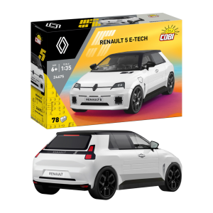KLOCKI COBI 24675 Samochód Auto Renault 5 E-Tech White ACTION TOWN 78 el.