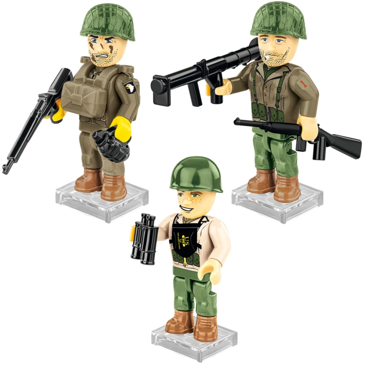 KLOCKI COBI-2058A Figurki D-DAY 6 June 1944 HISTORICAL COLLECTION WWII