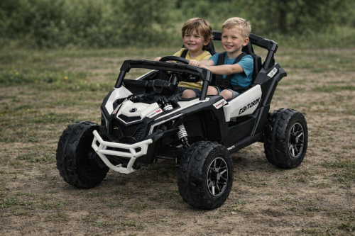 Toyz Maverick terenowy pojazd akumulatorowy dla dzieci 24V 4x200W auto na akumulator BIAŁY