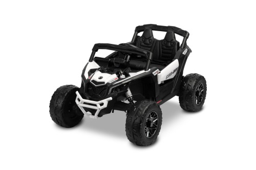 Toyz Maverick terenowy pojazd akumulatorowy dla dzieci 24V 4x200W auto na akumulator BIAŁY