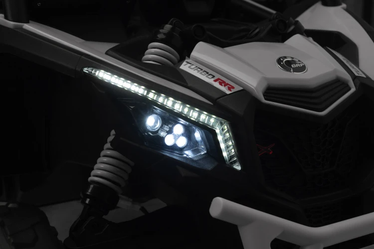 Toyz Maverick terenowy pojazd akumulatorowy dla dzieci 24V 4x200W auto na akumulator BIAŁY