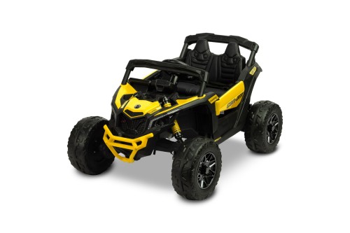 Toyz Maverick terenowy pojazd akumulatorowy dla dzieci 24V 4x200W auto na akumulator ŻÓŁTY
