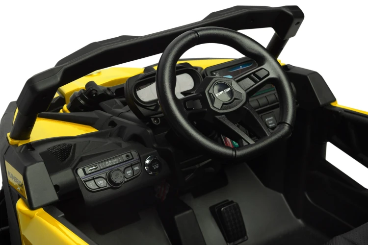 Toyz Maverick terenowy pojazd akumulatorowy dla dzieci 24V 4x200W auto na akumulator ŻÓŁTY