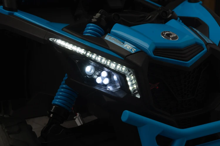 Toyz Maverick terenowy pojazd akumulatorowy dla dzieci 24V 4x200W auto na akumulator NIEBIESKI