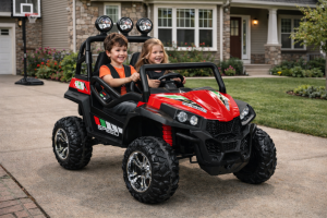 Toyz Grand Buggy terenowy samochód na akumulator dla dzieci 24V 4x45W CZERWONY 2 miejsca