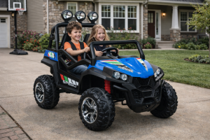 Toyz Grand Buggy terenowy samochód na akumulator dla dzieci 24V 4x45W NIEBIESKI 2 miejsca