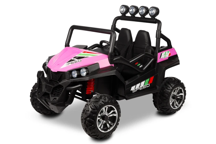 Toyz Grand Buggy terenowy samochód na akumulator dla dzieci 24V 4x45W RÓŻOWY 2 miejsca