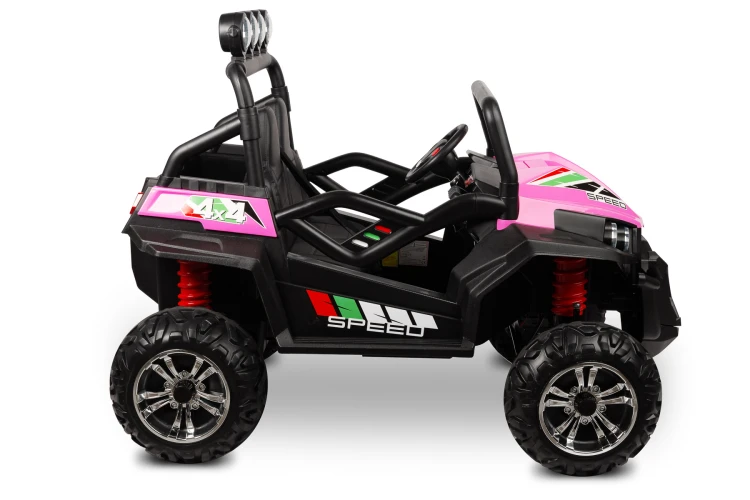 Toyz Grand Buggy terenowy samochód na akumulator dla dzieci 24V 4x45W RÓŻOWY 2 miejsca
