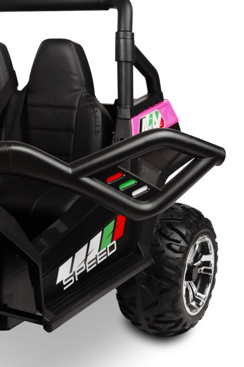 Toyz Grand Buggy terenowy samochód na akumulator dla dzieci 24V 4x45W RÓŻOWY 2 miejsca