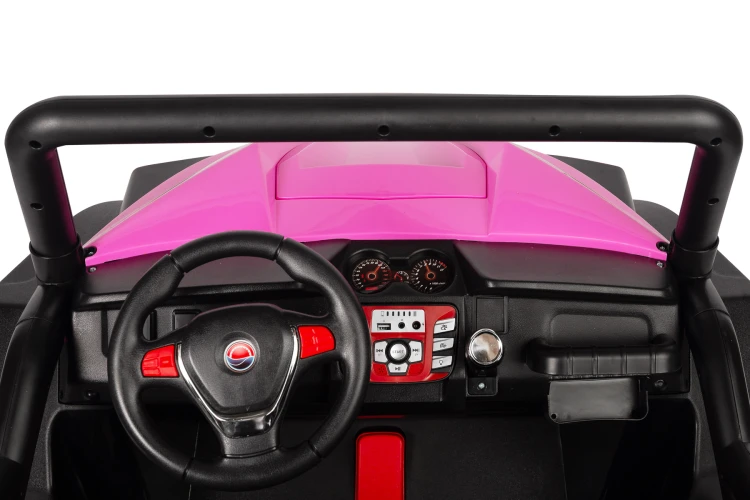 Toyz Grand Buggy terenowy samochód na akumulator dla dzieci 24V 4x45W RÓŻOWY 2 miejsca