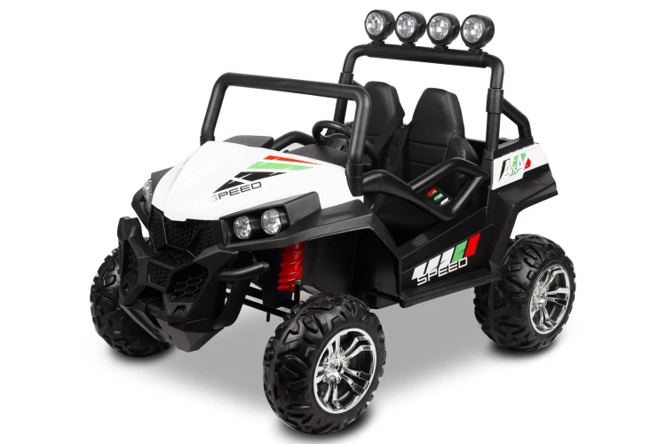 Toyz Grand Buggy terenowy samochód na akumulator dla dzieci 24V 4x45W BIAŁY 2 miejsca