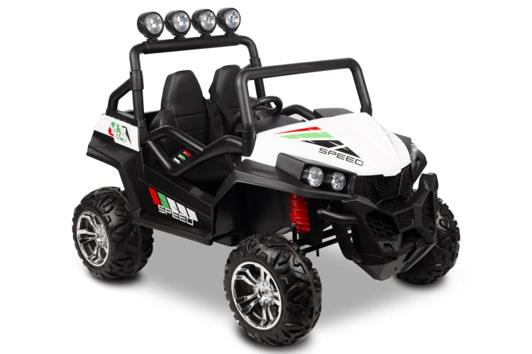 Toyz Grand Buggy terenowy samochód na akumulator dla dzieci 24V 4x45W BIAŁY 2 miejsca