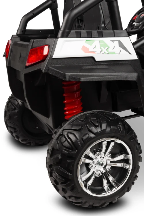 Toyz Grand Buggy terenowy samochód na akumulator dla dzieci 24V 4x45W BIAŁY 2 miejsca