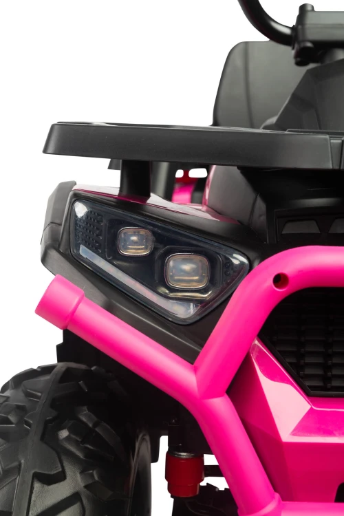 Toyz Terra quad terenowy na akumulator dla dzieci 4x45W 12V 4x4 RÓŻOWY