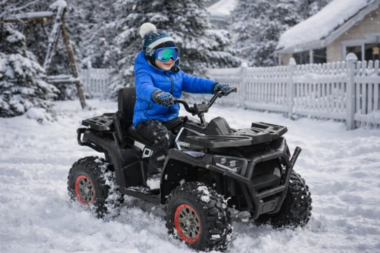 Toyz Terra quad terenowy na akumulator dla dzieci 4x45W 12V 4x4 CZARNY