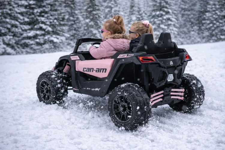 Toyz Maverick terenowy pojazd akumulatorowy dla dzieci 24V 4x200W auto na akumulator RÓŻOWY