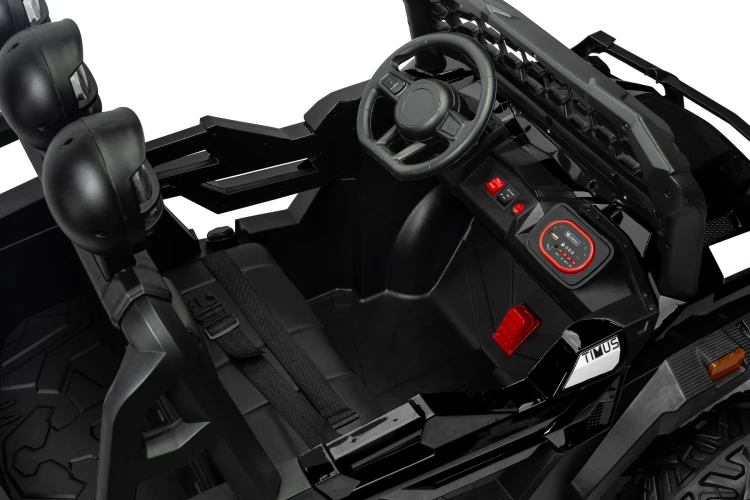 Toyz Timus terenowy samochód na akumulator dla dzieci 12V 4x45W CZARNY