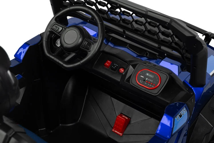 Toyz Timus terenowy samochód na akumulator dla dzieci 12V 4x45W niebieski