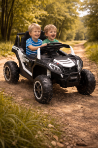 Toyz Axel pojazd na akumulator dla dzieci 12V 4x45W buggy ATV BIAŁY